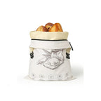 Reusable Beeswax Bread Bag with Snap Zipper